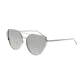 Bertha Aria Polarized Sunglasses, Silver/Silver, One Size, BRSBR025SL