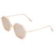 Bertha Ariana Polarized Sunglasses - Women's, Pink/Clear, One Size, BRSBR038CL