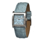 Bertha Bettie Ladies Watch, Powder Blue Leather Band, Silver Bezel, Powder Blue Analog Dial, Silver Hand BTHBR103