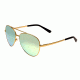 Bertha Bianca Womens Polarized Sunglasses, Gold/Celeste Gold BRSBR020G