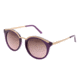 Bertha Caroline Polarized Sunglasses, Purple / Brown BRSBR015P