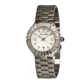 Bertha Evelyn Ladies Watch, Silver Metal Band, Crystals Bezel, Silver Analog Dial, Silver Hand BTHBR1704