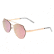 Bertha Hadley Sunglasses, Rose Gold/Pink, One Size, BRSBR021RG