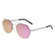 Bertha Hadley Sunglasses, Silver/Fuschia, One Size, BRSBR021S