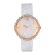 Bertha Ingrid Leather-Band Watch, White, One Size, BTHBR9105