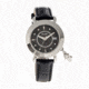 Ladies Hannah Watch,35mm,Black Dial,Black Leather Strap