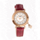 Ladies Hannah Watch,35mm,White Dial,Red Leather Strap