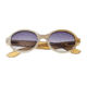 Bertha Laurel Progressive Prescription Sunglasses, Honey/Black Frame, BRSBR006CGPR