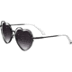 Bertha Lolita Handmade in Italy Sunglass - Womens, Black, One Size, BRSIT111-3