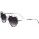 Bertha Lolita Handmade in Italy Sunglass - Womens, Silver, One Size, BRSIT111-2