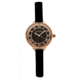 Bertha Madison Leather-Band Watch, Rose Gold/Black, Standard BTHBR6707
