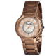 Bertha Maude Ladies Watch, Rose Gold Metal Band, Rose Gold Bezel, White Analog Dial, Rose Gold Hand BTHBR2604