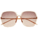 Bertha Priscilla Polarized Sunglasses - Womens, Pink Frame, Pink Lens, Pink/Pink, One Size, BRSBR055C4
