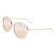 Bertha Scarlett Polarized Sunglasses, Rose Gold/Rose Gold, One Size, BRSBR027RG
