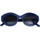 Bertha Severine Handmade in Italy Sunglass - Womens, Navy, One Size, BRSIT100-3