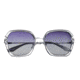 Bertha Teagan Polarized Sunglasses, Purple/Purple, One Size, BRSBR033GY