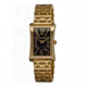 Bertha Vera Ladies Watch, Gold Metal Band, Gold Bezel, Black Analog Dial, Gold Hand, 32 Stones BTHBR607