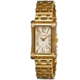 Bertha Vera Ladies Watch, Gold Metal Band, Gold Bezel, White Analog Dial, Gold Hand, 12 Stones BTHBR604