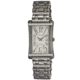 Bertha Vera Ladies Watch, Silver Metal Band, Silver Bezel, White Analog Dial, Silver Hand, 12 Stones BTHBR602