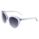 Bertha Violet Polarized Sunglasses, Blue / Black BRSBR012B