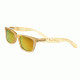 Bertha Zoe Single Vision Prescription Sunglasses, Honey Frame, BRSBR008CSV