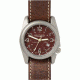Bertucci Watches A-2T Field Colors Watch with Crimson dial/titanium case, 40mm 12090