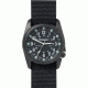 Bertucci Watches A-4T Vintage Yankee Watch with Black dial/black titanium case, 44mm 13415