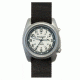 Bertucci Watches A-2SEL Super Iluminated Watch, Ghost Gray Electroluminescent Dial, Black Band, 22025