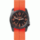Bertucci Watches Dx3 Plus Watch with Black w blaze dial /black case, 40mm 11042
