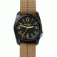 Bertucci Watches Dx3 Plus Watch with Black w khaki dial/black case, 40mm 11041