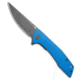 Bestech Knives Bestech Knives Eye of Ra Liner Lock Knife Blue G-10 3.4" Gray BG23, Blue, D2, adult, BHQ-220348