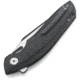 Bestech Knives Ghost Framelock CF Folding Knife, S35Vn Blade With Black Stonewash + Flat Satin, Carbon Fiber Handle, 4.53 Inches Closed Length, Ceramic Ball Bearing, BT1905D