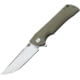 Bestech Knives Paladin Linerlock Beige Folding Knife, 3.75in D2 Tool Steel Drop Point, Beige G10 Handle, Pocket Clip, Satin And Stonewash Blade, Beige, BG13B-1