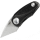 Bestech Knives Tulip Framelock Black Folding Knife, 1.25 stonewash finish Bohler M390 stainless blade, Black stonewash finish titanium handle, BT1913E