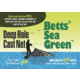 Betts Sea Green Deep Hole Mono Cast Net 6' 5/8" Mesh, Sewn-in Webbing,1.15Lb Lead/Ft, 14-6-DH