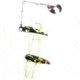 Betts Spin Grunts Grub Lure, Black Coachdog, 1/16oz, 1 1/4in, 022GRRL-41N