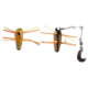 Betts Spin Grunts Grub Lure, Orange Crawfish Glitter, 1/32oz, 1in, 021GRRL-44N