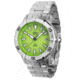 Bia Rosie Dive Watches, Green Dial, Ss Link Bracelet, Steel, One Size, B2007