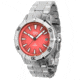 Bia Rosie Dive Watches, Pink Dial, Ss Link Bracelet, Steel, One Size, B2009