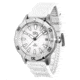 Bia Rosie Dive Watches, White Dial, White Strap, Steel, One Size, B2012