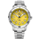 Bia Rosie Dive Watches, Yellow Dial, Ss Link Bracelet, Steel, One Size, B2013