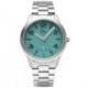 Bia Suffragette Watches, Aqua Dial, Ss Link Bracelet, Steel, One Size, B1008