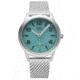 Bia Suffragette Watches, Aqua Dial, Ss Mesh Bracelet, Steel, One Size, B1009