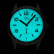 Bia Suffragette Watches, Black Dial, Black Strap, Steel, One Size, B1002