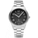 Bia Suffragette Watches, Black Dial, Steel Link Bracelet, Steel, One Size, B1001