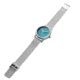 Bia Suffragette Watches, Blue Dial, Ss Mesh Bracelet, Steel, One Size, B1012