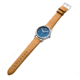 Bia Suffragette Watches, Blue Dial, Tan Strap, Steel, One Size, B1004