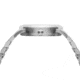 Bia Suffragette Watches, Black Dial, Steel Link Bracelet, Steel, One Size, B1001
