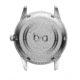 Bia Suffragette Watches, Ivory Dial, Black Strap, Steel, One Size, B1019