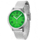 Bia Suffragette Watches, Green Dial, Ss Mesh Bracelet, Steel, One Size, B1006